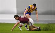 14 January 2022; Paul Conroy of Galway in action against Enda Smith of Roscommon during the Connacht FBD League Final match between Galway and Roscommon at NUI Galway Connacht Air Dome in Bekan, Mayo. Photo by Sam Barnes/Sportsfile