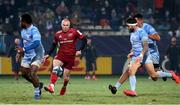 14 January 2022; Keith Earls of Munster kicks through the Castres Olympique defence during the Heineken Champions Cup Pool B match between Castres Olympique and Munster at Stade Pierre Fabre in Castres, France. Photo by Manuel Blondeu/Sportsfile