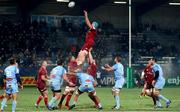 14 January 2022; Tadhg Beirne of Munster wins a lineout during the Heineken Champions Cup Pool B match between Castres Olympique and Munster at Stade Pierre Fabre in Castres, France. Photo by Manuel Blondeu/Sportsfile