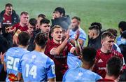 14 January 2022; Mike Haley of Munster applauds the supporters as the teams leave the pitch after the Heineken Champions Cup Pool B match between Castres Olympique and Munster at Stade Pierre Fabre in Castres, France. Photo by Manuel Blondeu/Sportsfile