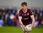 14 January 2022; Liam Costello of Galway during the Connacht FBD League Final match between Galway and Roscommon at NUI Galway Connacht Air Dome in Bekan, Mayo. Photo by Sam Barnes/Sportsfile