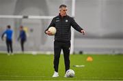 14 January 2022; Galway manager Padraic Joyce before the Connacht FBD League Final match between Galway and Roscommon at NUI Galway Connacht Air Dome in Bekan, Mayo. Photo by Sam Barnes/Sportsfile