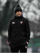 15 January 2022; Leicester Tigers head coach Steve Borthwick before the Heineken Champions Cup Pool B match between Connacht and Leicester Tigers at The Sportsground in Galway. Photo by Harry Murphy/Sportsfile