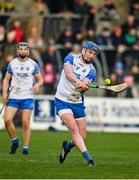 15 January 2022; Austin Gleeson of Waterford shoots to score a point during the 2022 Co-op Superstores Munster Hurling Cup Semi-Final match between Clare and Waterford at Cusack Park in Ennis, Clare. Photo by Sam Barnes/Sportsfile