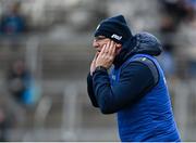 15 January 2022; Clare manager Brian Lohan during the 2022 Co-op Superstores Munster Hurling Cup Semi-Final match between Clare and Waterford at Cusack Park in Ennis, Clare. Photo by Sam Barnes/Sportsfile
