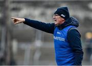15 January 2022; Clare manager Brian Lohan during the 2022 Co-op Superstores Munster Hurling Cup Semi-Final match between Clare and Waterford at Cusack Park in Ennis, Clare. Photo by Sam Barnes/Sportsfile