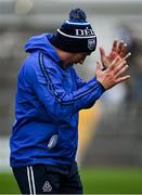 15 January 2022; Waterford manager Liam Cahill reacts to a missed chance during the 2022 Co-op Superstores Munster Hurling Cup Semi-Final match between Clare and Waterford at Cusack Park in Ennis, Clare. Photo by Sam Barnes/Sportsfile