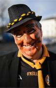 16 January 2022; Austin Stacks supporter Kevin O'Carroll before the AIB Munster GAA Football Senior Club Championship Final match between Austin Stacks and St Finbarr's at Semple Stadium in Thurles, Tipperary. Photo by Stephen McCarthy/Sportsfile