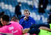 16 January 2022; Leinster head coach Leo Cullen before the Heineken Champions Cup Pool A match between Leinster and Montpellier Hérault at the RDS Arena in Dublin. Photo by Harry Murphy/Sportsfile