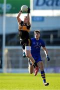 16 January 2022; Ronan Shanahan of Austin Stacks in action against Ian Maguire of St Finbarr's during the AIB Munster GAA Football Senior Club Championship Final match between Austin Stacks and St Finbarr's at Semple Stadium in Thurles, Tipperary. Photo by Stephen McCarthy/Sportsfile