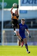 16 January 2022; Ronan Shanahan of Austin Stacks in action against Ian Maguire of St Finbarr's during the AIB Munster GAA Football Senior Club Championship Final match between Austin Stacks and St Finbarr's at Semple Stadium in Thurles, Tipperary. Photo by Stephen McCarthy/Sportsfile