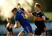 16 January 2022; Ian Maguire of St Finbarr's in action against Shane O'Callaghan of Austin Stacks during the AIB Munster GAA Football Senior Club Championship Final match between Austin Stacks and St Finbarr's at Semple Stadium in Thurles, Tipperary. Photo by Stephen McCarthy/Sportsfile