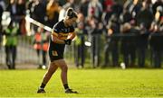 16 January 2022; Doireann O'Sullivan of Mourneabbey celebrates at the final whistle after her side's victory in the 2021 currentaccount.ie All-Ireland Ladies Senior Club Football Championship semi-final match between Mourneabbey and St Peter's Dunboyne at Clyda Rovers GAA, in Cork. Photo by Seb Daly/Sportsfile