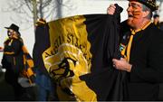 16 January 2022; Austin Stacks supporters march to Semple Stadium before the AIB Munster GAA Football Senior Club Championship Final match between Austin Stacks and St Finbarr's at Semple Stadium in Thurles, Tipperary. Photo by Stephen McCarthy/Sportsfile