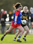 16 January 2022; Emma Duggan of St Peter's Dunboyne during the 2021 currentaccount.ie All-Ireland Ladies Senior Club Football Championship semi-final match between Mourneabbey and St Peter's Dunboyne at Clyda Rovers GAA, in Cork. Photo by Seb Daly/Sportsfile
