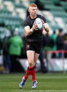 16 January 2022; Nathan Doak of Ulster warms-up before the Heineken Champions Cup Pool A match between Northampton and Ulster at Cinch Stadium at Franklin's Gardens in Northampton, England. Photo by Paul Harding/Sportsfile