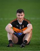 16 January 2022; A dejected Conor Jordan of Austin Stacks following the AIB Munster GAA Football Senior Club Championship Final match between Austin Stacks and St Finbarr's at Semple Stadium in Thurles, Tipperary. Photo by Stephen McCarthy/Sportsfile