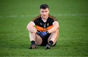 16 January 2022; A dejected Conor Jordan of Austin Stacks following the AIB Munster GAA Football Senior Club Championship Final match between Austin Stacks and St Finbarr's at Semple Stadium in Thurles, Tipperary. Photo by Stephen McCarthy/Sportsfile