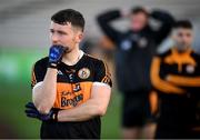 16 January 2022; A dejected Conor Jordan of Austin Stacks following the AIB Munster GAA Football Senior Club Championship Final match between Austin Stacks and St Finbarr's at Semple Stadium in Thurles, Tipperary. Photo by Stephen McCarthy/Sportsfile