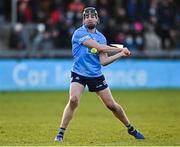 16 January 2022; Dónal Burke of Dublin takes a free during the Walsh Cup Group A match between Dublin and Galway at Parnell Park in Dublin. Photo by Piaras Ó Mídheach/Sportsfile