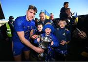 16 January 2022; St Finbarr's captain Ian Maguire and supporters celebrate with the cup following the AIB Munster GAA Football Senior Club Championship Final match between Austin Stacks and St Finbarr's at Semple Stadium in Thurles, Tipperary. Photo by Stephen McCarthy/Sportsfile