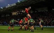 16 January 2022; Kieran Treadwell of Ulster wins possession of a lineout during the Heineken Champions Cup Pool A match between Northampton and Ulster at Cinch Stadium at Franklin's Gardens in Northampton, England. Photo by Paul Harding/Sportsfile