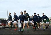 15 January 2022; Meath players make their way to the back pitch to warm-up before the O'Byrne Cup Group B match between Meath and Wexford at Ashbourne GAA Club in Ashbourne, Meath. Photo by Ben McShane/Sportsfile