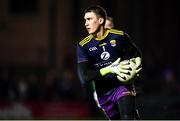 15 January 2022; Wexford goalkeeper Darragh Brooks during the O'Byrne Cup Group B match between Meath and Wexford at Ashbourne GAA Club in Ashbourne, Meath. Photo by Ben McShane/Sportsfile