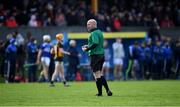 16 January 2022; Match referee Richie Fitzsimons before the Walsh Cup Group B match between Kilkenny and Laois at John Lockes GAA Club in Callan, Kilkenny. Photo by Ray McManus/Sportsfile