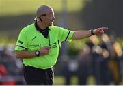 16 January 2022; Referee Jonathan Murphy during the 2021 currentaccount.ie All-Ireland Ladies Senior Club Football Championship semi-final match between Mourneabbey and St Peter's Dunboyne at Clyda Rovers GAA, in Cork. Photo by Seb Daly/Sportsfile