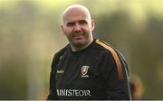 16 January 2022; Mourneabbey manager Shane Ronayne during the 2021 currentaccount.ie All-Ireland Ladies Senior Club Football Championship semi-final match between Mourneabbey and St Peter's Dunboyne at Clyda Rovers GAA, in Cork. Photo by Seb Daly/Sportsfile