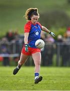 16 January 2022; Emma Duggan of St Peter's Dunboyne during the 2021 currentaccount.ie All-Ireland Ladies Senior Club Football Championship semi-final match between Mourneabbey and St Peter's Dunboyne at Clyda Rovers GAA, in Cork. Photo by Seb Daly/Sportsfile