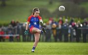 16 January 2022; Emma Duggan of St Peter's Dunboyne during the 2021 currentaccount.ie All-Ireland Ladies Senior Club Football Championship semi-final match between Mourneabbey and St Peter's Dunboyne at Clyda Rovers GAA, in Cork. Photo by Seb Daly/Sportsfile