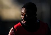 17 January 2022; Tunde Owolabi during a St Patrick's Athletic training session at Ballyoulster United Football Club in Kildare. Photo by Piaras Ó Mídheach/Sportsfile