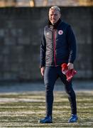 17 January 2022; Strength and conditioning coach Chris Coburn during a St Patrick's Athletic training session at Ballyoulster United Football Club in Kildare. Photo by Piaras Ó Mídheach/Sportsfile