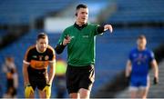 16 January 2022; Referee Chris Maguire during the AIB Munster GAA Football Senior Club Championship Final match between Austin Stacks and St Finbarr's at Semple Stadium in Thurles, Tipperary. Photo by Stephen McCarthy/Sportsfile