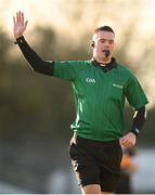 16 January 2022; Referee Chris Maguire during the AIB Munster GAA Football Senior Club Championship Final match between Austin Stacks and St Finbarr's at Semple Stadium in Thurles, Tipperary. Photo by Stephen McCarthy/Sportsfile