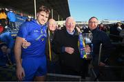 16 January 2022; St Finbarr's captain Ian Maguire and supporters after the AIB Munster GAA Football Senior Club Championship Final match between Austin Stacks and St Finbarr's at Semple Stadium in Thurles, Tipperary. Photo by Stephen McCarthy/Sportsfile