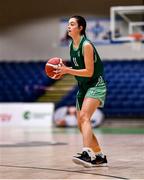 18 January 2022; Aine Roche of Mount Anville during the Pinergy Basketball Ireland U19 C Girls Schools Cup Final match between Mount Anville, Dublin, and Pipers Hill College, Kildare, at the National Basketball Arena in Dublin. Photo by Ben McShane/Sportsfile