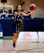 18 January 2022; Ines Polacio of St Louis SS during the Pinergy Basketball Ireland U16 C Girls Schools Cup Final match between Pipers Hill College, Naas, Kildare, and St Louis SS, Dundalk, Louth, at the National Basketball Arena in Dublin. Photo by Ben McShane/Sportsfile