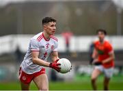 15 January 2022; Liam Nugent of Tyroe during the Dr McKenna Cup Round 3 match between Tyrone and Armagh at O’Neill’s Healy Park in Omagh, Tyrone. Photo by David Fitzgerald/Sportsfile