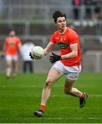 15 January 2022; Ben Crealey of Armagh during the Dr McKenna Cup Round 3 match between Tyrone and Armagh at O’Neill’s Healy Park in Omagh, Tyrone. Photo by David Fitzgerald/Sportsfile
