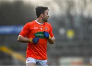 15 January 2022; Aidan Forker of Armagh during the Dr McKenna Cup Round 3 match between Tyrone and Armagh at O’Neill’s Healy Park in Omagh, Tyrone. Photo by David Fitzgerald/Sportsfile