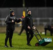 18 January 2022; Donegal manager Declan Bonner before the Dr McKenna Cup Semi-Final match between Donegal and Derry at Páirc MacCumhaill in Ballybofey, Donegal. Photo by David Fitzgerald/Sportsfile