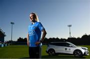 19 January 2022; PEUGEOT Ireland has been announced as the new official car partner to Dublin GAA, in a three-year agreement across all four codes (Senior Football, Senior Hurling, Camogie and Ladies Football). In attendance during the launch at Parnell Park is Dublin ladies footballer Nicole Owens. Photo by David Fitzgerald/Sportsfile