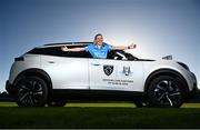 19 January 2022; PEUGEOT Ireland has been announced as the new official car partner to Dublin GAA, in a three-year agreement across all four codes (Senior Football, Senior Hurling, Camogie and Ladies Football). In attendance during the launch at Parnell Park is Dublin ladies footballer Nicole Owens. Photo by David Fitzgerald/Sportsfile