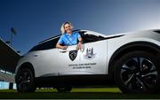 19 January 2022; PEUGEOT Ireland has been announced as the new official car partner to Dublin GAA, in a three-year agreement across all four codes (Senior Football, Senior Hurling, Camogie and Ladies Football). In attendance during the launch at Parnell Park is Dublin ladies footballer Nicole Owens. Photo by David Fitzgerald/Sportsfile