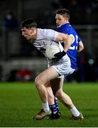19 January 2022; David Randles of Kildare in action against Ross Munnelly of Laois during the O'Byrne Cup Semi-Final match between Laois and Kildare at Netwatch Cullen Park in Carlow. Photo by Seb Daly/Sportsfile Photo by Brendan Moran/Sportsfile