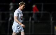 19 January 2022; Paul Cribbin of Kildare reacts after failing to score the last penalty during sudden death in the penalty shootout of the O'Byrne Cup Semi-Final match between Laois and Kildare at Netwatch Cullen Park in Carlow. Photo by Seb Daly/Sportsfile