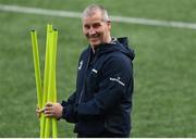 18 January 2022; Senior coach Stuart Lancaster during a Leinster Rugby squad training session at Energia Park in Dublin. Photo by Harry Murphy/Sportsfile